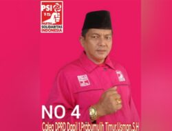 Optimisme Caleg Wajah Baru Namun Berpotensi Usman , SH melalui Partai PSI,