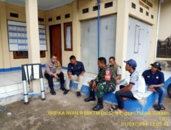 SILAHTURAHMI SINERGRITAS TNI-POLRI GUNA MEWUJUDKAN SITUASI KONDUSIP ,DIWILAYAH HUKUM POLRES SUMEDANG POLSEK SUKASARI