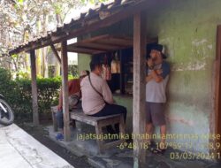 Ops Patuh Lodaya 2024: Binluh Kamtibmas dan Kamtibcar Lantas di Komunitas Ojeg Kamtibmas 08 H Babakan Buah, Kec. Paseh