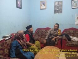 SILAHTURAHMI KAMTIBMAS MALAM HARI GUNA MEWUJUDKAN SITUASI KONDUSIP, DIWILAYAH HUKUM POLRES SUMEDANG POLSEK SUKASARI KHUSUSNYA DIWILAYAH DESA SUKASARI