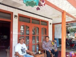 Ciptakan Kamtibmas yang kondusif, Bhabinkamtibmas ajak warga bersama-sama menjaga Harkamtibmas