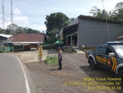 Wujudkan situasi aman, Polsek Tanjungmedar Polres Sumedang melaksanakan KRYD siang hari
