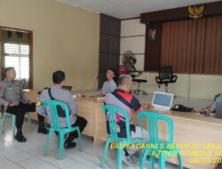 Bripka Dani Santika Bhabinkamtibmas Polsek Tanjungmedar Polres Sumedang laksanakan sambang/silatrahmi kamtibmas