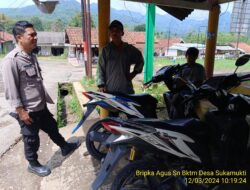 Bbktm Desa Sukamukti bersama Veri Vernando melaksanakan sambang/silatrahmi Kamtibmas dan dumas keliling dalam rangka BEYOND TRUST PRESISI di wilayah Kec. Tanjungmedar