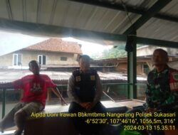 SILAHTURAHMI KAMTIBMAS GUNA MEWUJUDKAN SITUASI KONDUSIP, DIWILAYAH HUKUM POLRES SUMEDANG POLSEK SUKASARI KHUSUSNYA DIWILAYAH DESA NANGERANG