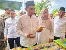 Bupati Tanbu Zairullah Resmi Buka Ramadan Cake Fair 2024 Simpang Empat Batulicin.