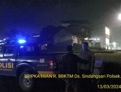 ANGGOTA POLSEK SUKASARI MELAKSANAKAN PATROLI MALAM HARI KE TEMPAT – TEMPAT RAWAN GANGGUAN KAMTIBMAS DI WILAYAH KECAMATAN SUKASARI