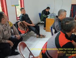 Bhabinkamtibmas Polsek Tanjungmedar Polres Sumedang laksanakan sambang/silatrahmi Kamtibmas 