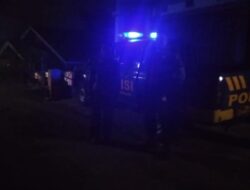 ANGGOTA SAMAPTA POLSEK SUKASARI MELAKSANAKAN PATROLI MALAM HARI KE TEMPAT – TEMPAT RAWAN GANGGUAN KAMTIBMAS DI WILAYAH KECAMATAN SUKASARI