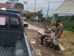 KAPOLSEK SUKASARI BESERTA ANGGOTA SAMAPTA POLSEK SUKASARI MELAKSANAKAN PATROLI SIANG HARI KE TEMPAT – TEMPAT RAWAN GANGGUAN KAMTIBMAS
