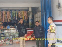 SILAHTURAHMI KAMTIBMAS GUNA MEWUJUDKAN SITUASI KONDUSIP, DIWILAYAH HUKUM POLRES SUMEDANG POLSEK SUKASARI KHUSUSNYA DIWILAYAH DESA SINDANGSARI