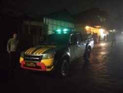 ANGGOTA SAMAPTA POLSEK SUKASARI MELAKSANAKAN PATROLI MALAM HARI KE TEMPAT – TEMPAT RAWAN GANGGUAN KAMTIBMAS DI WILAYAH KECAMATAN SUKASARI