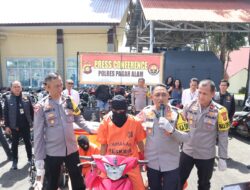 DPO Curanmor 3 Tahun Polres Bengkulu Selatan Terjaring Razia Pekat