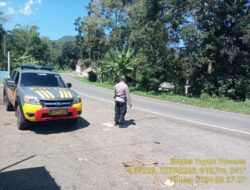 antisipasi terjadinya C3 (Curas,Curat, dan Curanmor) Polsek Tanjungmedar Polres Sumedang Polda Jabar melaksanakan KRYD siang hari
