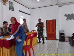 SINERGRITAS TNI POLRI MELAKSANAKAN SAMBANG SILATURAHMI BERSAMA DIWILAYAH DESA BANYURESMI