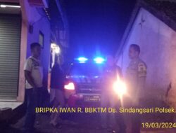 ANGGOTA POLSEK SUKASARI MELAKSANAKAN PATROLI MALAM HARI KE TEMPAT – TEMPAT RAWAN GANGGUAN KAMTIBMAS DI WILAYAH KECAMATAN SUKASARI