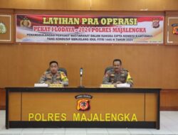 Kapolres Majalengka Buka Pelatihan Pra Operasi Pekat I Lodaya-2024 di Polres Majalengka