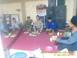 SINERGRITAS TNI POLRI MELAKSANAKAN SAMBANG SILATURAHMI BERSAMA DIWILAYAH DESA Banyuresmi KEC. SUKASARI KAB. SUMEDANG