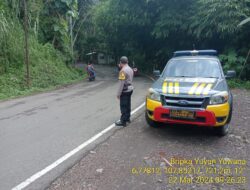 antisipasi terjadinya C3 (Curas,Curat, dan Curanmor) Polsek Tanjungmedar Polres Sumedang Polda Jabar melaksanakan KRYD siang hari