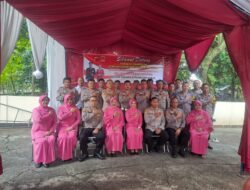 Kunjungan Kerja Kapolres Sumedang beserta Ibu Ketua Bhayangkari Cabang Sumedang ke Mako Polsek Ujungjaya dan Mako Polsek Tomo