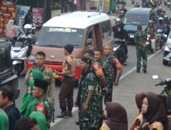 NGABUBURIT ALA PRAJURIT TNI BERSAMA ANAK MUDA DI KORAMIL 1004/TANJUNGSARI