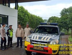 KAPOLSEK SUKASARI BESERTA ANGGOTA SAMAPTA POLSEK SUKASARI MELAKSANAKAN PATROLI SIANG HARI KE TEMPAT – TEMPAT RAWAN GANGGUAN KAMTIBMAS