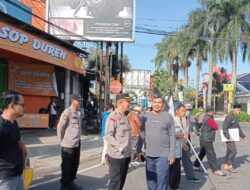 Kegiatan Aksi Bentang Spanduk Dukungan Terhadap Palestina Yang Diselenggarakan Oleh Komunitas Peduli Syariah Sumedang (KPSS)