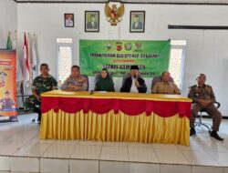 Kapolsek Sukasari Polres Sumedang, Polda Jabar Iptu Joko Dwi Haryono bersama Forkopicam Sukasari dan UPZ