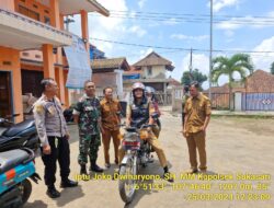 Patroli Gabungan TNI, Polri dan Pol PP Kecamatan Sukasari Kabupaten Sumedang