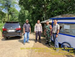 KAPOLSEK SUKASARI BESERTA ANGGOTA SAMAPTA POLSEK SUKASARI MELAKSANAKAN PATROLI SIANG HARI KE TEMPAT – TEMPAT RAWAN GANGGUAN KAMTIBMAS DI WILAYAH KECAMATAN SUKASARI