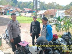Bktm sambang/silatrahmi Kamtibmas dan dumas keliling dalam rangka BEYOND TRUST PRESISI di wilayah Kec. Tanjungmedar