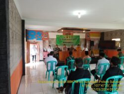 Kapolsek Sukasari, Polres Sumedang, Polda Jabar Iptu Joko Dwi Haryono bersama Forkopicam Sukasari dan UPZ Sukasari