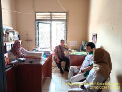 Bhabinkamtibmas Desa Sukamukti Polsek Tanjungmedar laksanakan sambang/silatrahmi kamtibmas