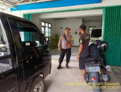 Bhabinkamtibmas Desa Sukamukti Polsek Tanjungmedar Polres Sumedang Polda Jabar laksanakan sambang/silatrahmi kamtibmas