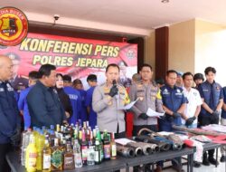 Polres Jepara Amankan Ratusan Pelaku pada Ops Pekat Candi 2024 : Kasus Prostitusi Paling Banyak