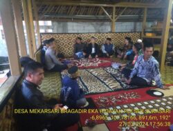 SINERGRITAS TNI POLRI MELAKSANAKAN SAMBANG SILATURAHMI BERSAMA DIWILAYAH DESA MEKARSARI KEC. SUKASARI KAB. SUMEDANG