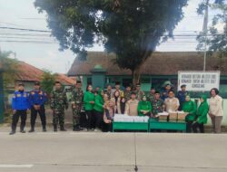 Bhabinkamtibmas Polsek Conggeang Berikan Dukungan pada Kegiatan Bagi Takjil Gratis