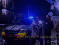 ANGGOTA POLSEK SUKASARI MELAKSANAKAN PATROLI MALAM HARI KE TEMPAT – TEMPAT RAWAN GANGGUAN KAMTIBMAS DI WILAYAH KECAMATAN SUKASAR