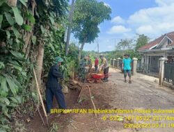Silaturahmi Kamtibmas di Desa Sukasari Mempererat Sinergitas TNI-Polri