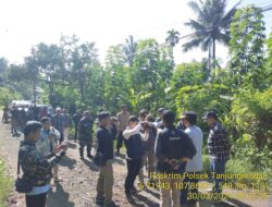 Kegiatan Kapolsek Tanjungmedar IPTU HAJID ABDULLAH, S.H., mendampingi PJ Bupati Sumedang meninjau ruas jalan Pasirhuni-Jingkang Kec. Tanjungmedar Kab. Sumedang