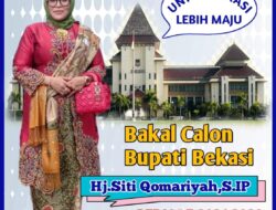 Hj. Siti Qomariyah (SiQom) Lolos Melenggang ke Gedung Sate Bandung, Tak Di Pungkiri Adanya Dorongan Untuk Maju ke Pilkada Kab. bekasi.