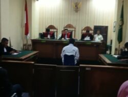Kepala Desa Kertahayu dinyatakan bersalah dan di vonis oleh majelis Hakim PN kota banjar