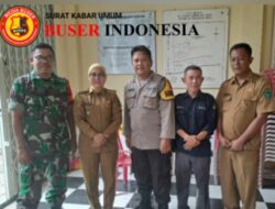Babinsa Koramil 404-02/PBM Sertu karimun Laksanakan Komsos Bersama Staf Kelurahan