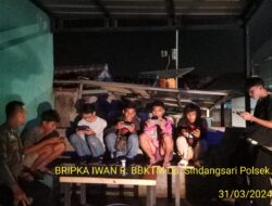 ANGGOTA POLSEK SUKASARI MELAKSANAKAN PATROLI MALAM HARI KE TEMPAT – TEMPAT RAWAN GANGGUAN KAMTIBMAS DI WILAYAH KECAMATAN SUKASARI