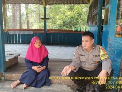 Bhabinkamtibmas Polsek Tanjungmedar Polres Sumedang laksanakan sambang/silatrahmi kamtibmas