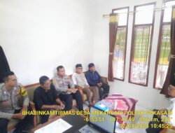 Polsek Sukasari Laksanakan Silaturahmi Kamtibmas