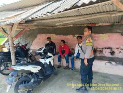 Polsek Tanjungmedar melaksanakan KRYD siang hari
