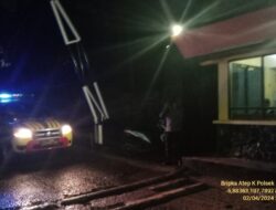 ANGGOTA POLSEK SUKASARI MELAKSANAKAN PATROLI MALAM HARI KE TEMPAT – TEMPAT RAWAN GANGGUAN KAMTIBMAS DI WILAYAH KECAMATAN SUKASARI