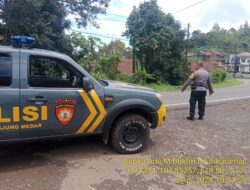 antisipasi terjadinya C3 (Curas,Curat, dan Curanmor) Polsek Tanjungmedar Polres Sumedang Polda Jabar melaksanakan KRYD siang hari