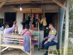 Bktm Desa Sukamukti melaksanakan sambang/silatrahmi Kamtibmas dan dumas keliling dalam rangka BEYOND TRUST PRESISI di wilayah Kec. Tanjungmedar